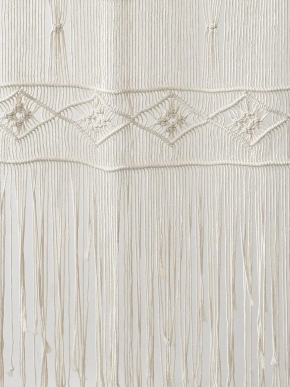 Macrame Curtain Handmade Woven Divider Doorway window Curtain 42"W*75"L - Picture 7 of 7